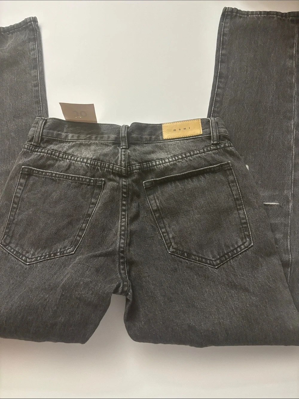MNML black denim Jeans - Classic Straight Fit 30